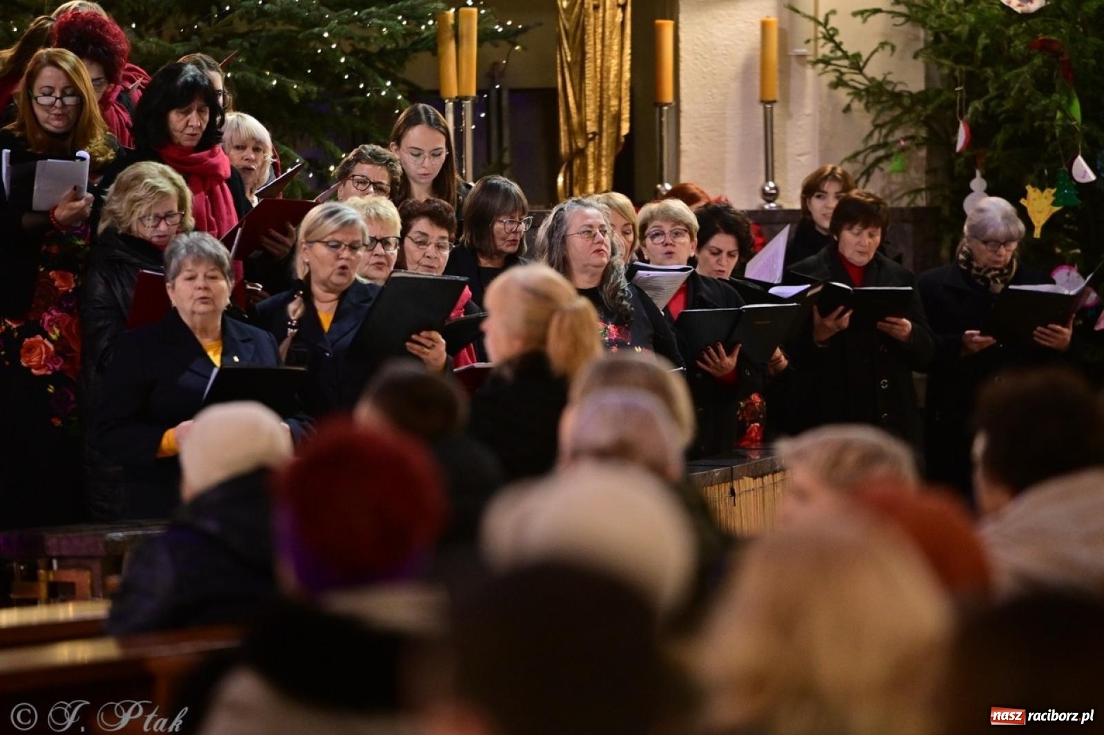 Zdjęcie w galerii na portalu naszraciborz.pl: Wieczór Kolęd i Pastorałek w Raciborzu – przepiękny koncert w okrąglaku w świątecznej atmosferze wiadomości z regionu