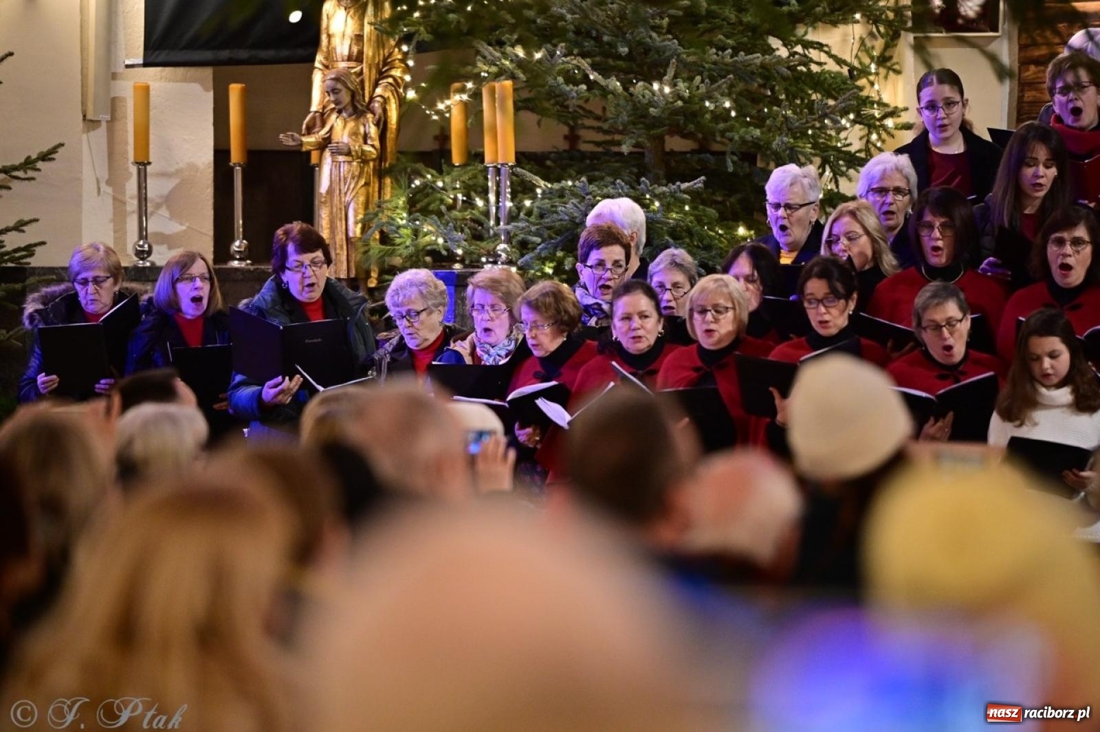 Zdjęcie w galerii na portalu naszraciborz.pl: Wieczór Kolęd i Pastorałek w Raciborzu – przepiękny koncert w okrąglaku w świątecznej atmosferze wiadomości z regionu