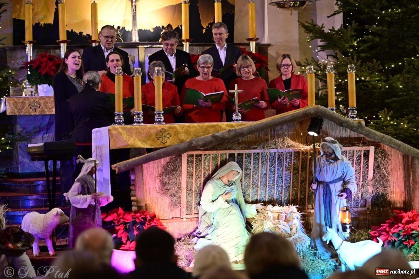 Zdjęcie w galerii na portalu naszraciborz.pl: Wieczór Kolęd i Pastorałek w Raciborzu – przepiękny koncert w okrąglaku w świątecznej atmosferze wiadomości z regionu