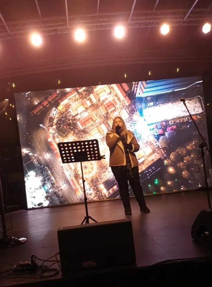 Zdjęcie w galerii na portalu naszraciborz.pl: Raciborzanki wystąpiły na jarmarku w Katowicach wiadomości z regionu