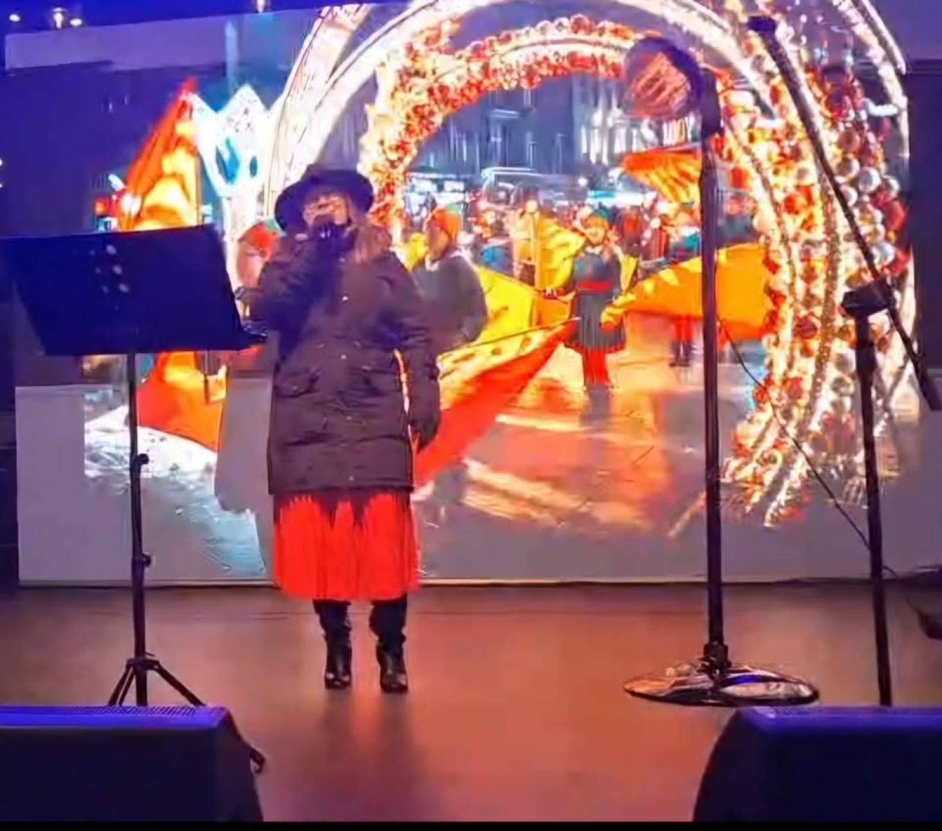 Zdjęcie w galerii na portalu naszraciborz.pl: Raciborzanki wystąpiły na jarmarku w Katowicach wiadomości z regionu