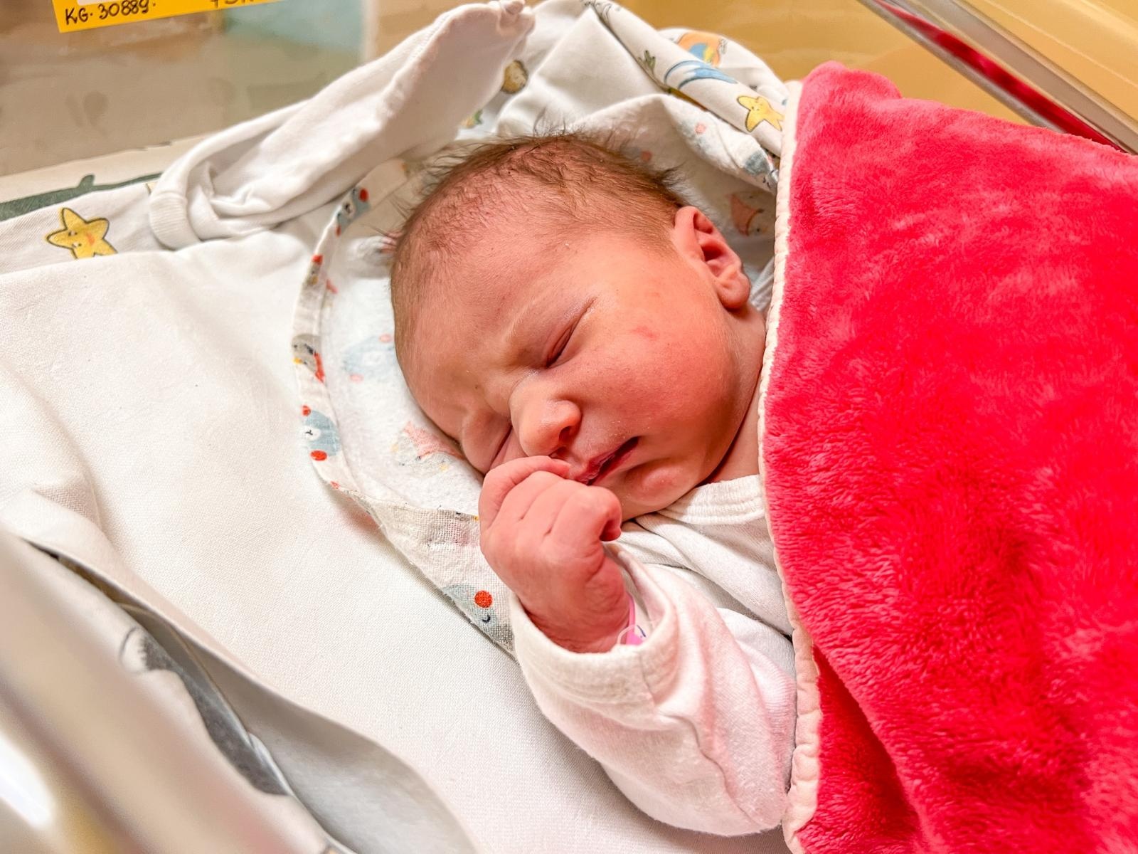 Zdjęcie w galerii na portalu naszraciborz.pl: Pierwszy noworodek urodzony w 2025 r. w Raciborzu to Milenka wiadomości z regionu