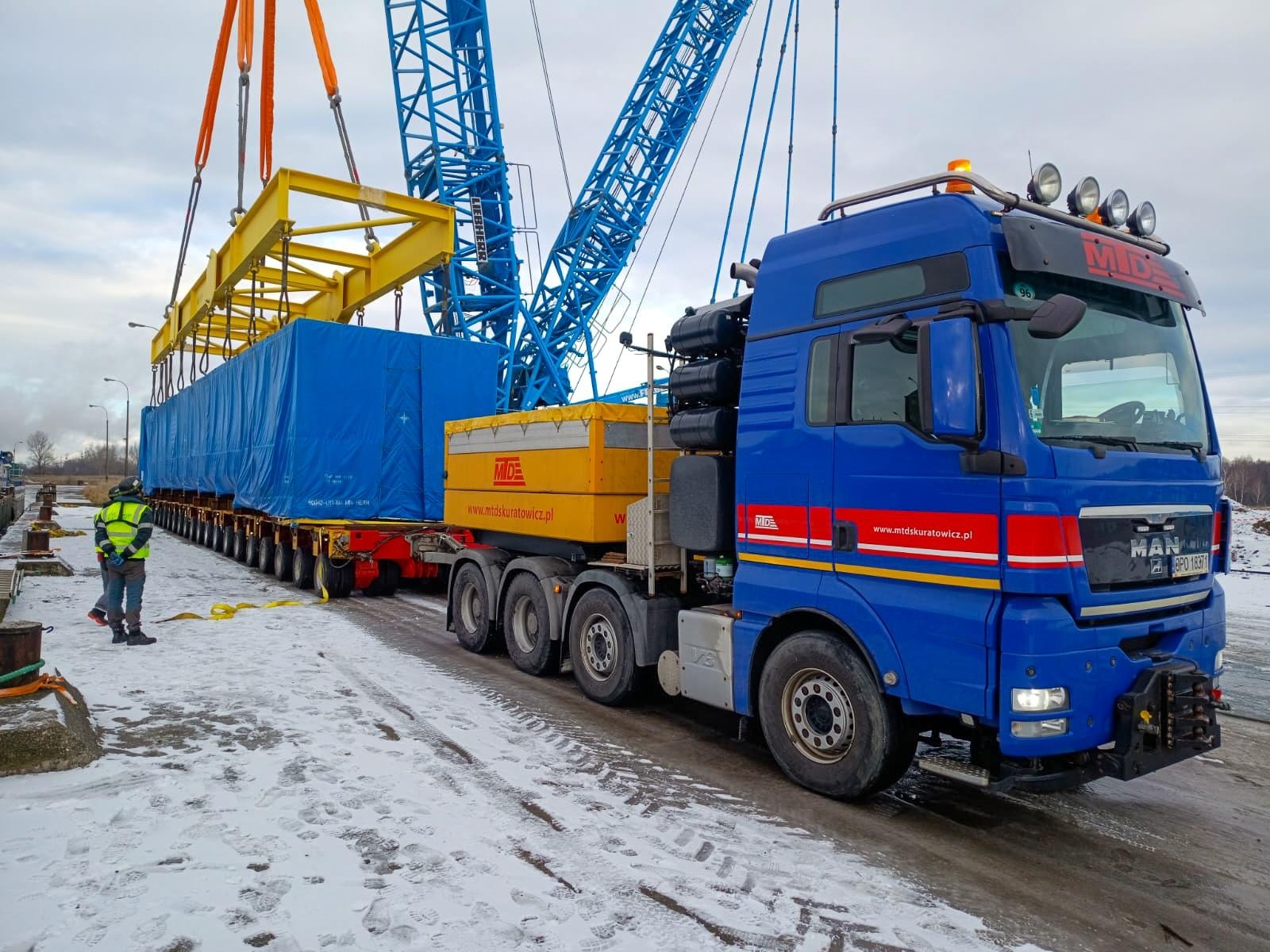 Zdjęcie w galerii na portalu naszraciborz.pl: Seria transportów ponadnormatywnych do Elektrowni Rybnik. Będą utrudnienia w ruchu wiadomości z regionu