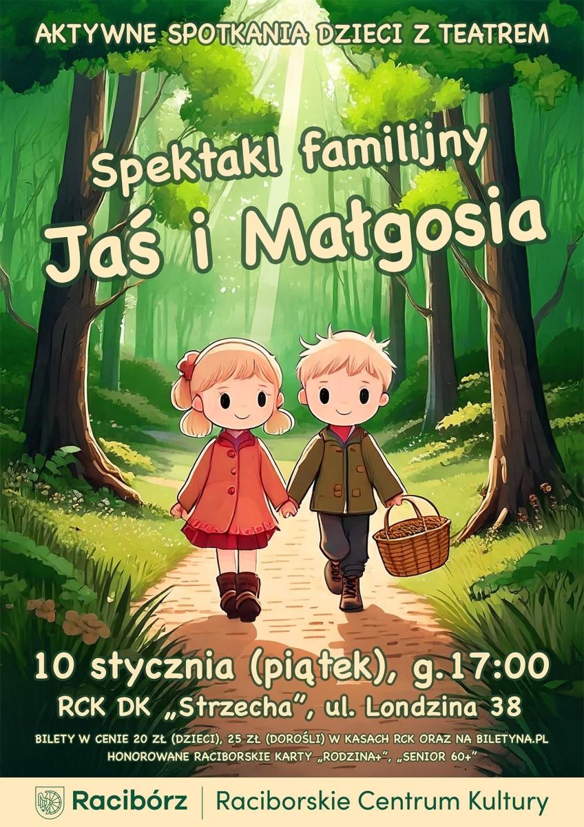 Zdjęcie w galerii na portalu naszraciborz.pl: Hit RCK po raz trzeci! Jaś i Małgosia zapraszają na familijny spektakl! wiadomości z regionu