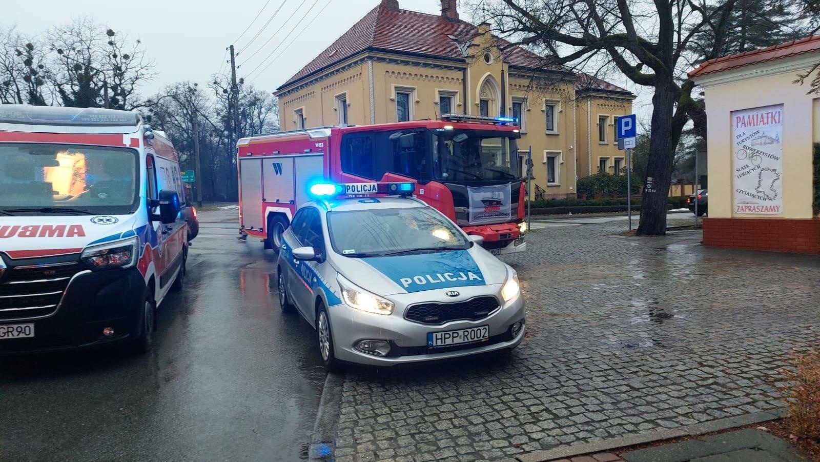 Zdjęcie w galerii na portalu naszraciborz.pl: Nieprzytomny rowerzysta w Rudach wiadomości z regionu