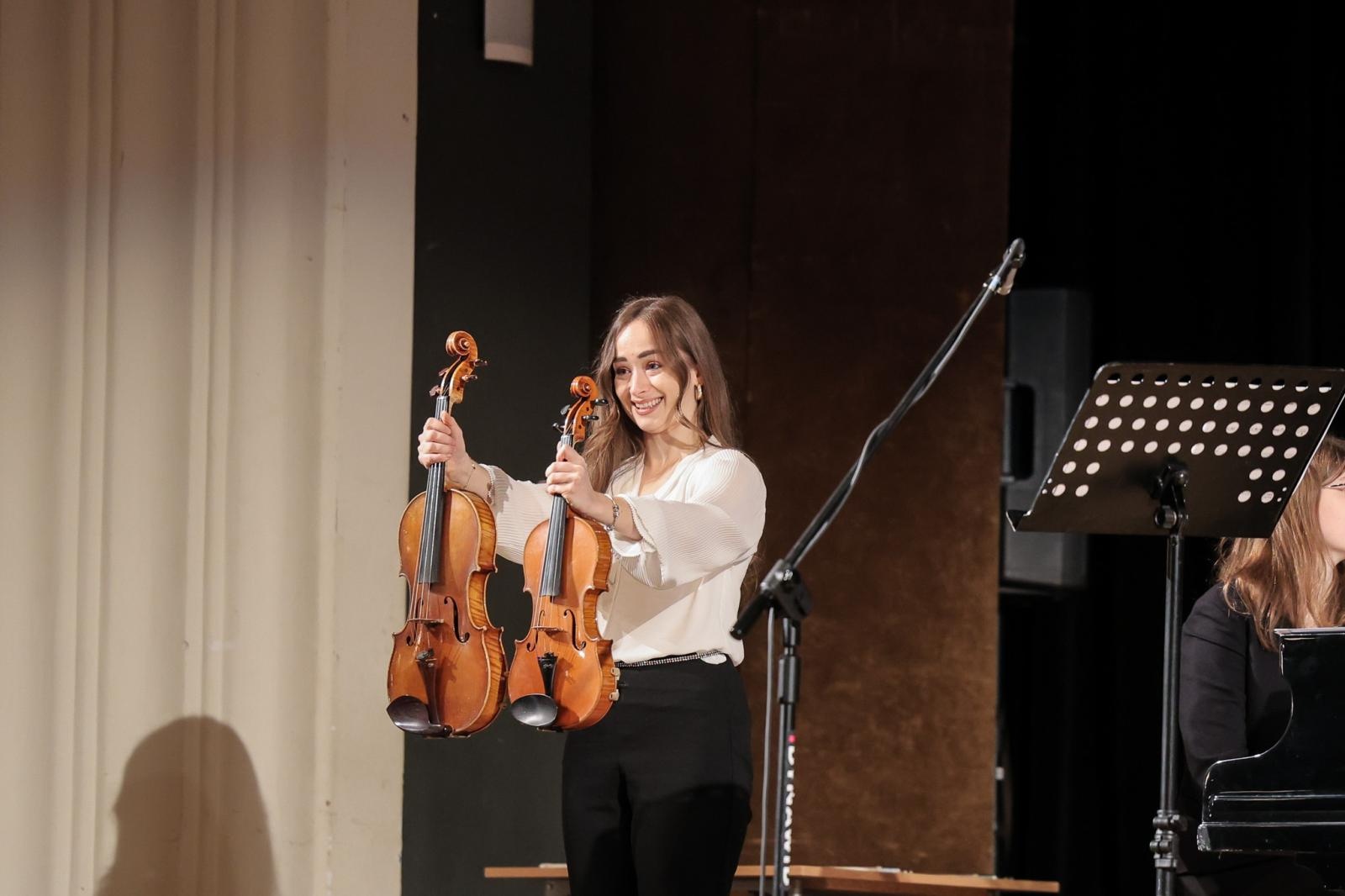 Zdjęcie w galerii na portalu naszraciborz.pl: Vivaldi, Paganini, Wieniawski, czyli SKRZYPCE na koncertach umuzykalniających w RCK wiadomości z regionu