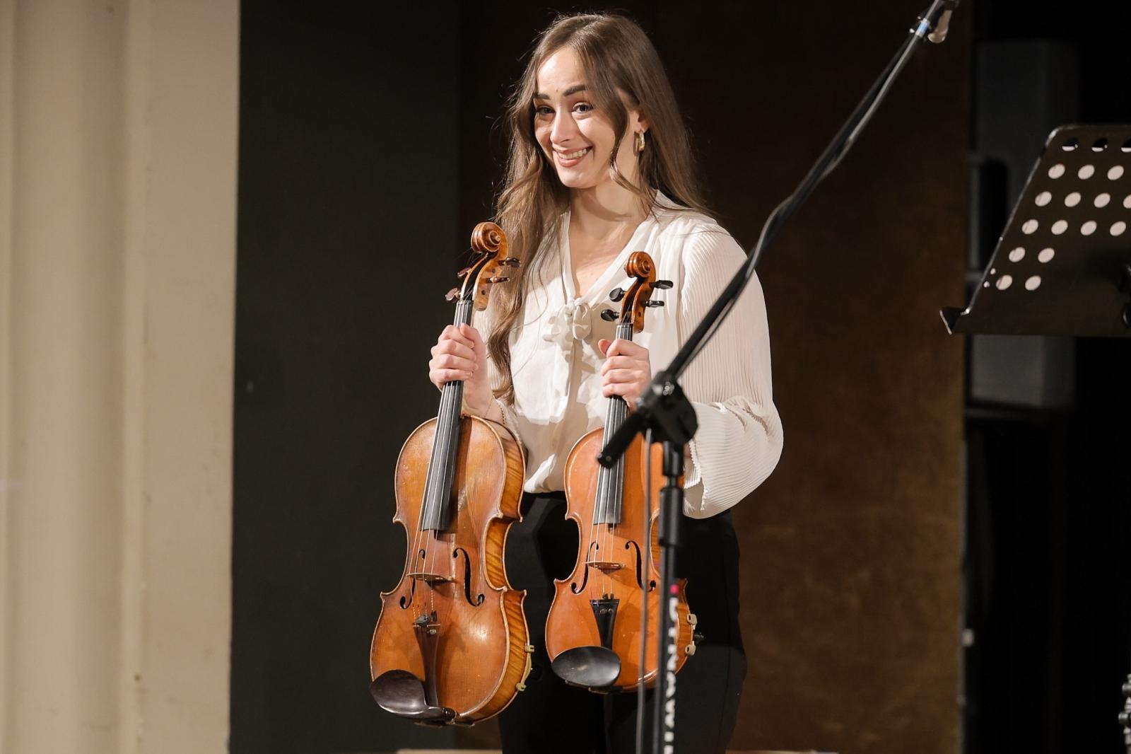 Zdjęcie w galerii na portalu naszraciborz.pl: Vivaldi, Paganini, Wieniawski, czyli SKRZYPCE na koncertach umuzykalniających w RCK wiadomości z regionu