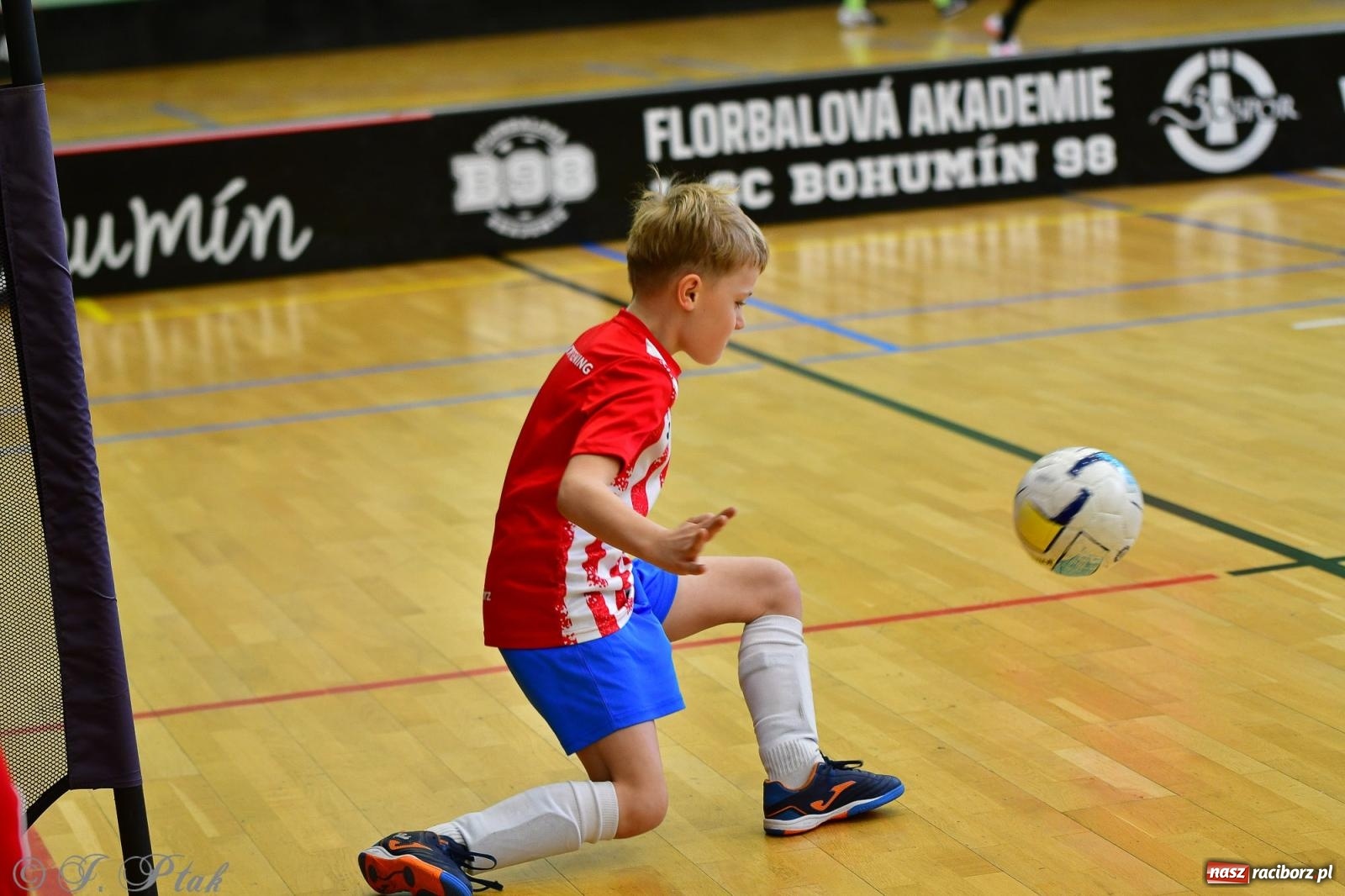 Zdjęcie w galerii na portalu naszraciborz.pl: Junior Futsal Cup. Zmagania skrzatów w hali OSiR Racibórz [FOTO] wiadomości z regionu