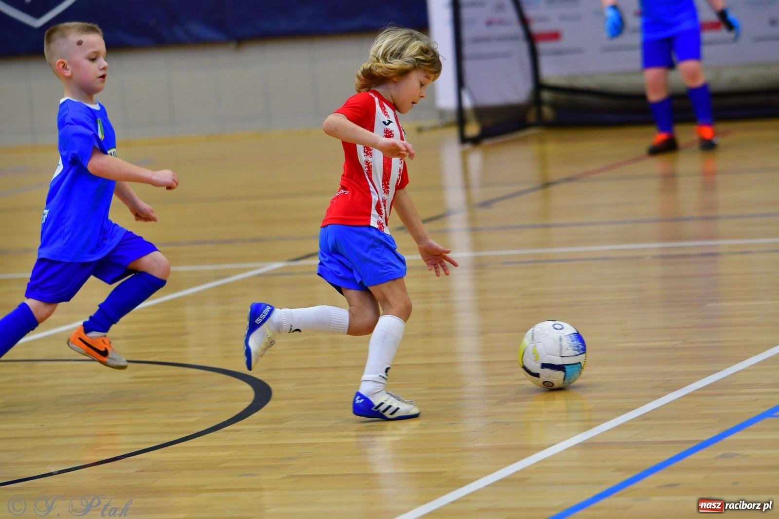 Zdjęcie w galerii na portalu naszraciborz.pl: Junior Futsal Cup. Zmagania skrzatów w hali OSiR Racibórz [FOTO] wiadomości z regionu