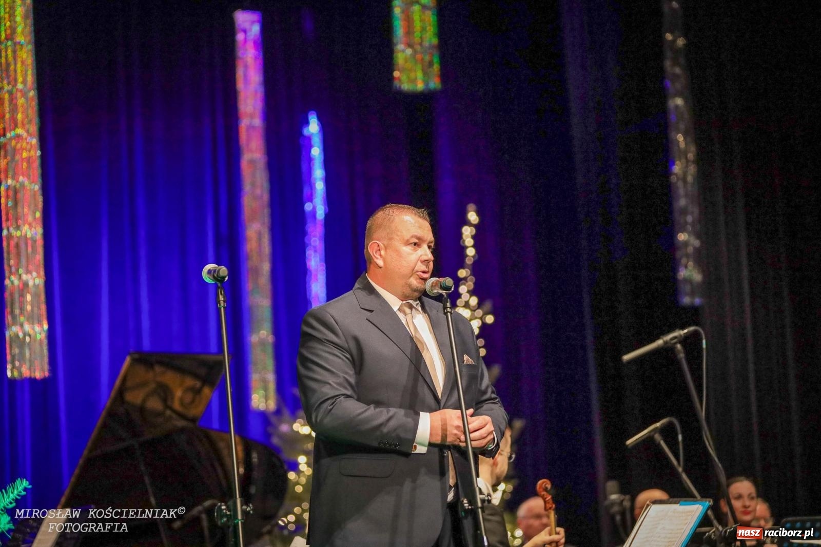 Zdjęcie w galerii na portalu naszraciborz.pl: Koncert Noworoczny w RCK. Zapraszali starosta i prezydent [FOTO i WIDEO] wiadomości z regionu