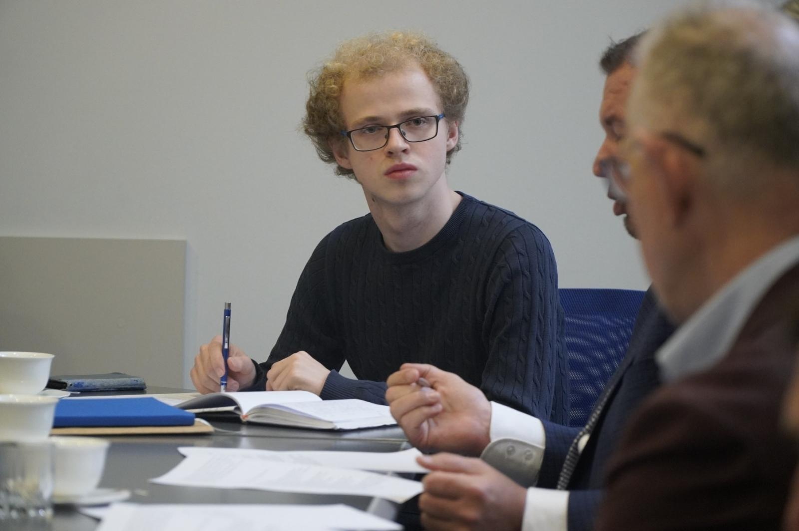 Zdjęcie w galerii na portalu naszraciborz.pl: Młodzież i samorząd razem dla przyszłości Raciborza wiadomości z regionu