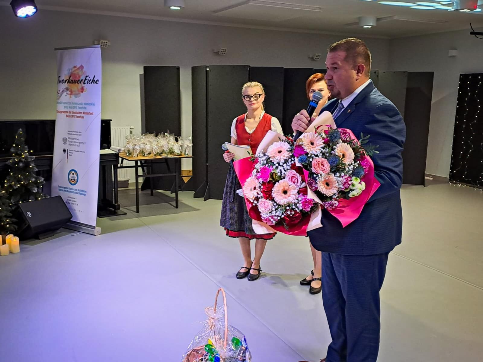 Zdjęcie w galerii na portalu naszraciborz.pl: W Tworkowie świętowano jubileusze DFK i zespołu Tworkauer Eiche wiadomości z regionu