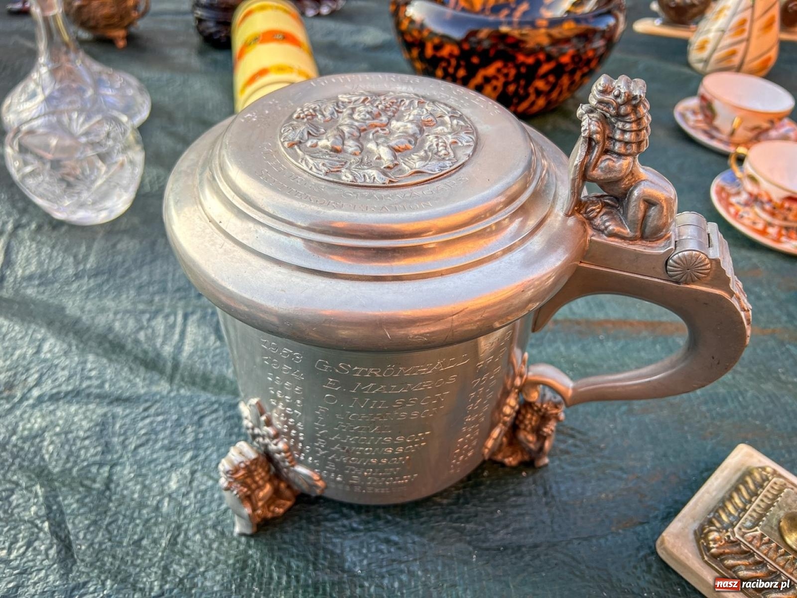 Zdjęcie w galerii na portalu naszraciborz.pl: Raciborski jarmark staroci – ciekawostki pierwszej edycji 2025 wiadomości z regionu