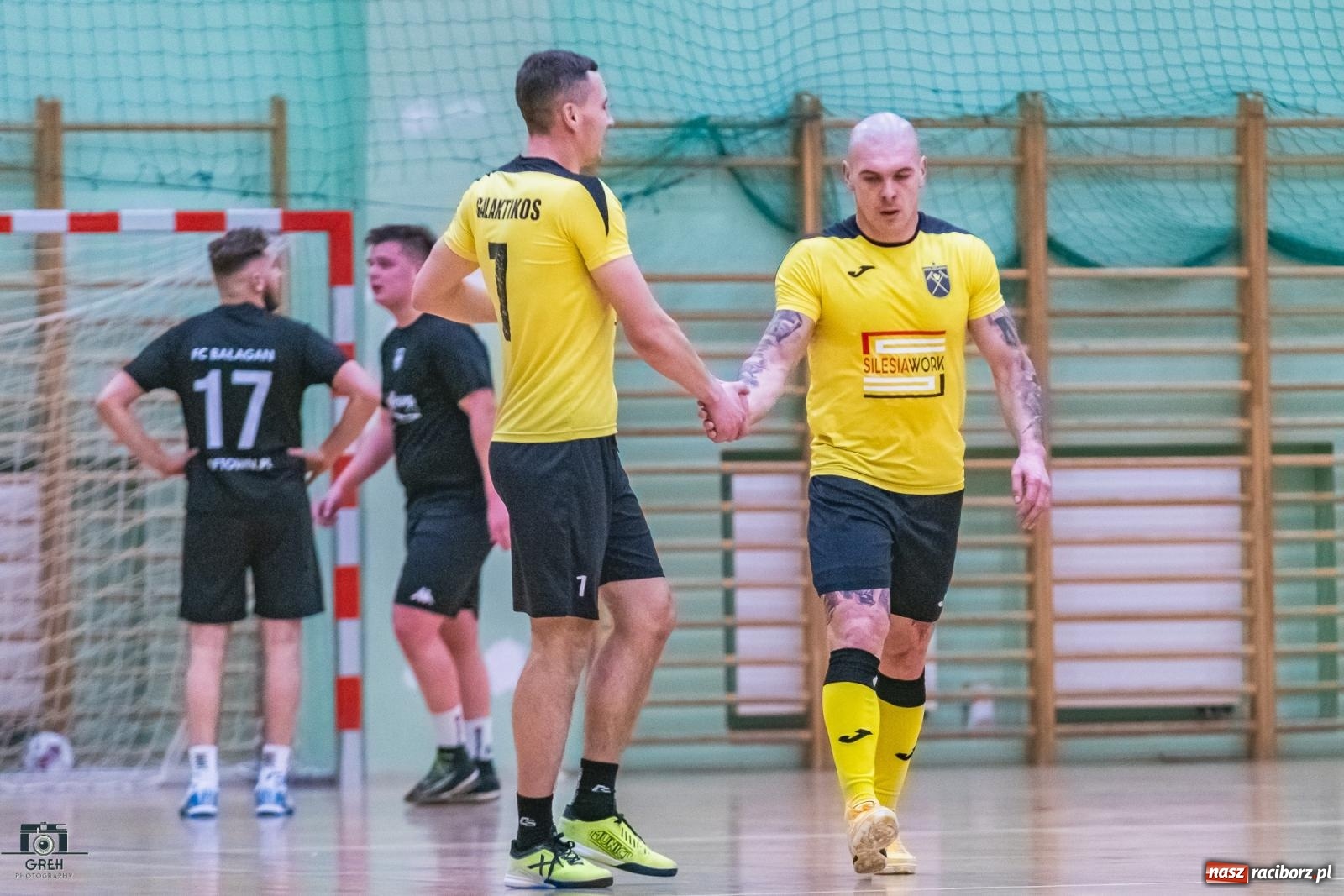 Zdjęcie w galerii na portalu naszraciborz.pl: Futsal. Galaktyczni sprzątnęli Bałagan [FOTO] wiadomości z regionu