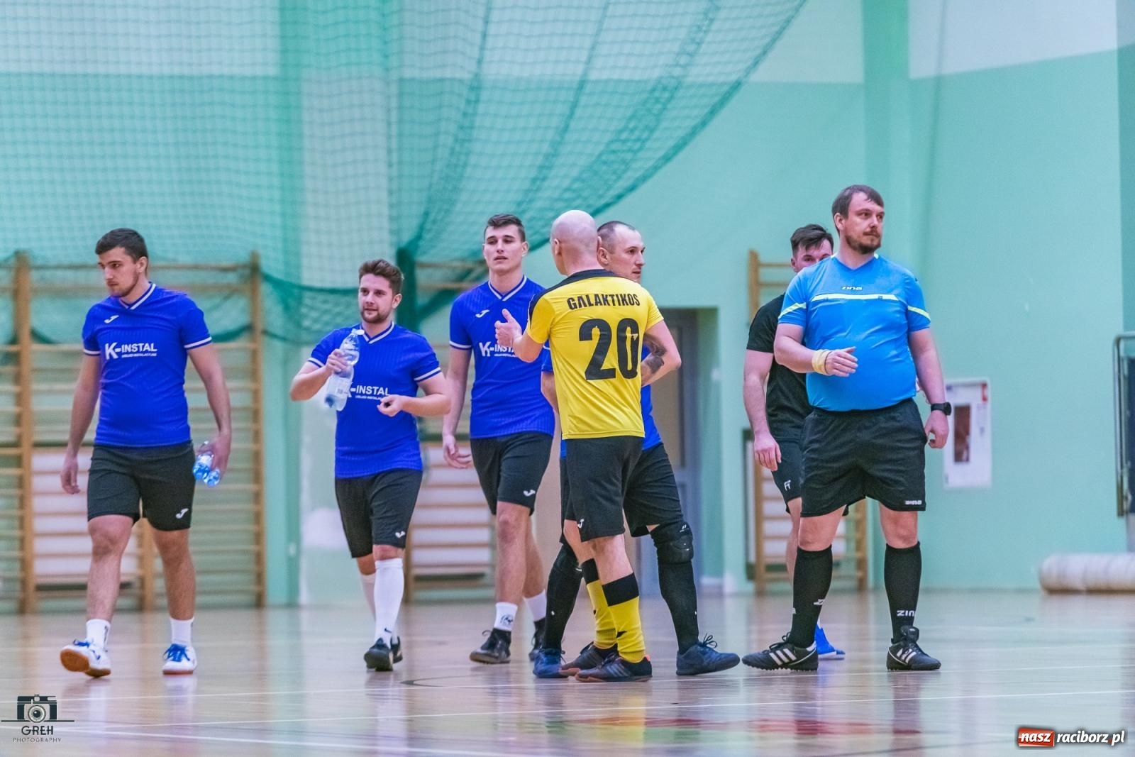 Zdjęcie w galerii na portalu naszraciborz.pl: Futsal. Galaktyczni sprzątnęli Bałagan [FOTO] wiadomości z regionu