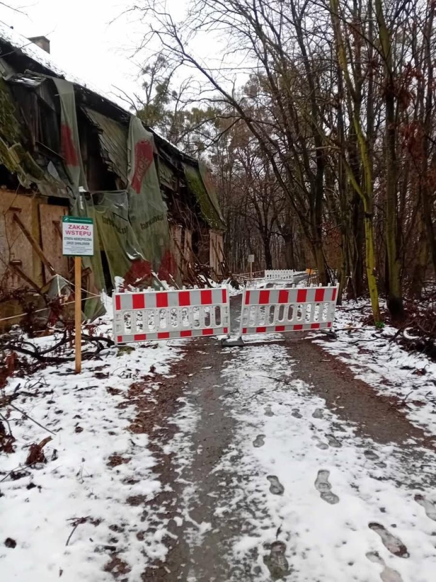 Zdjęcie w galerii na portalu naszraciborz.pl: Czasowe zamknięcie fragmentu szlaku turystycznego w rezerwacie przyrody Łężczok wiadomości z regionu