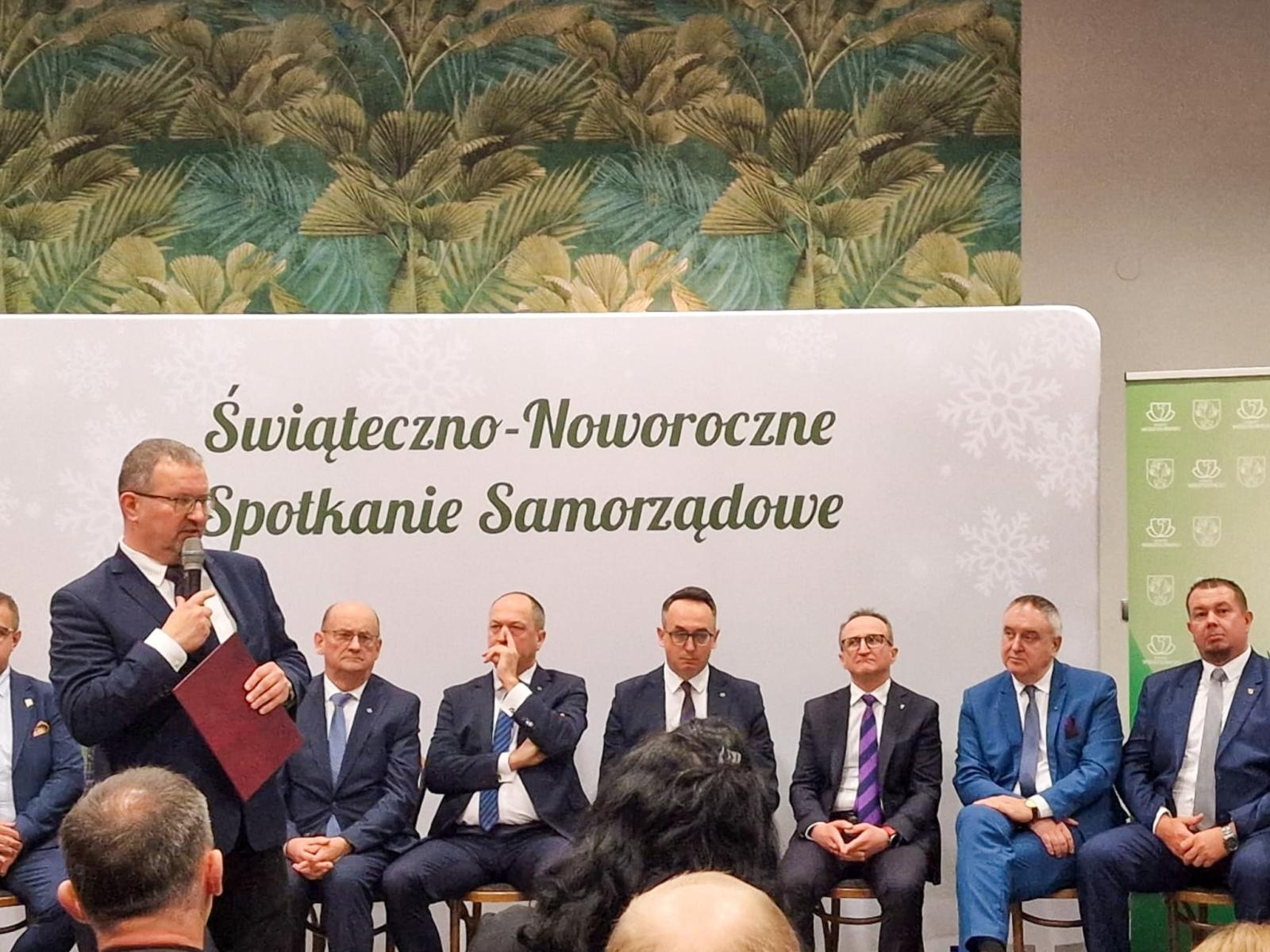 Zdjęcie w galerii na portalu naszraciborz.pl: Noworoczne Spotkanie Samorządowe w Gołkowicach. Starosta o drodze Racibórz-Pszczyna wiadomości z regionu