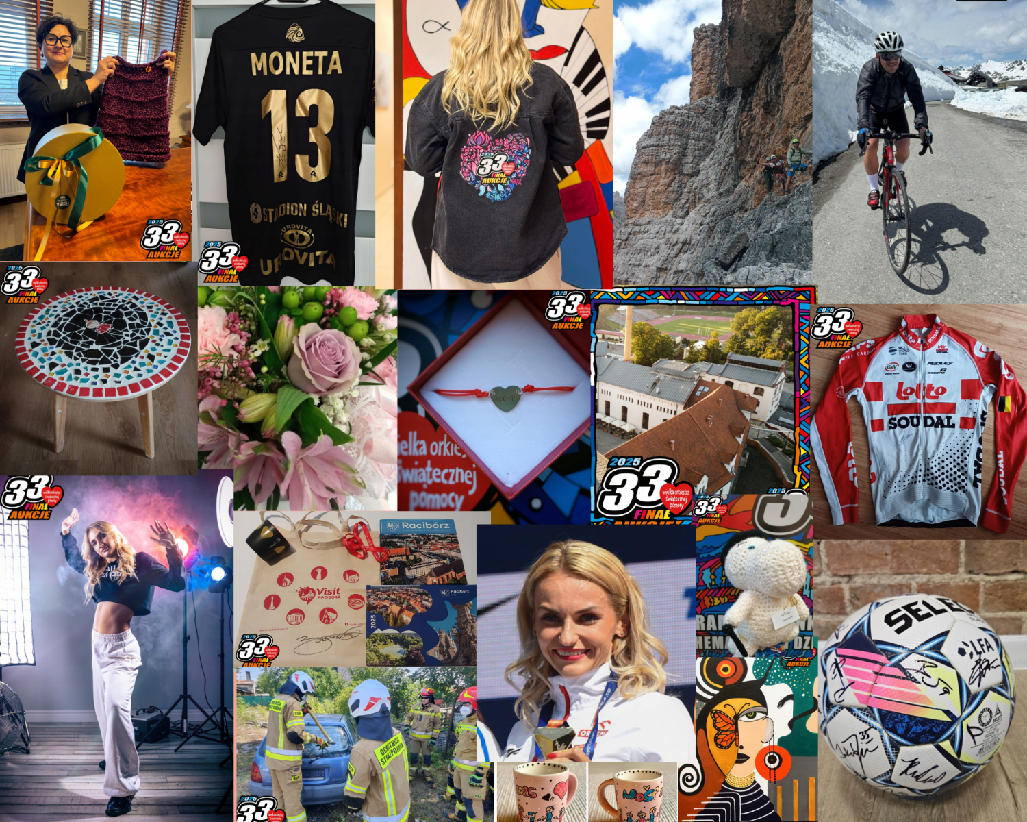 Zdjęcie w galerii na portalu naszraciborz.pl: Licytacje internetowe i ze sceny. 33 Finał WOŚP Racibórz. Co można kupić? wiadomości z regionu