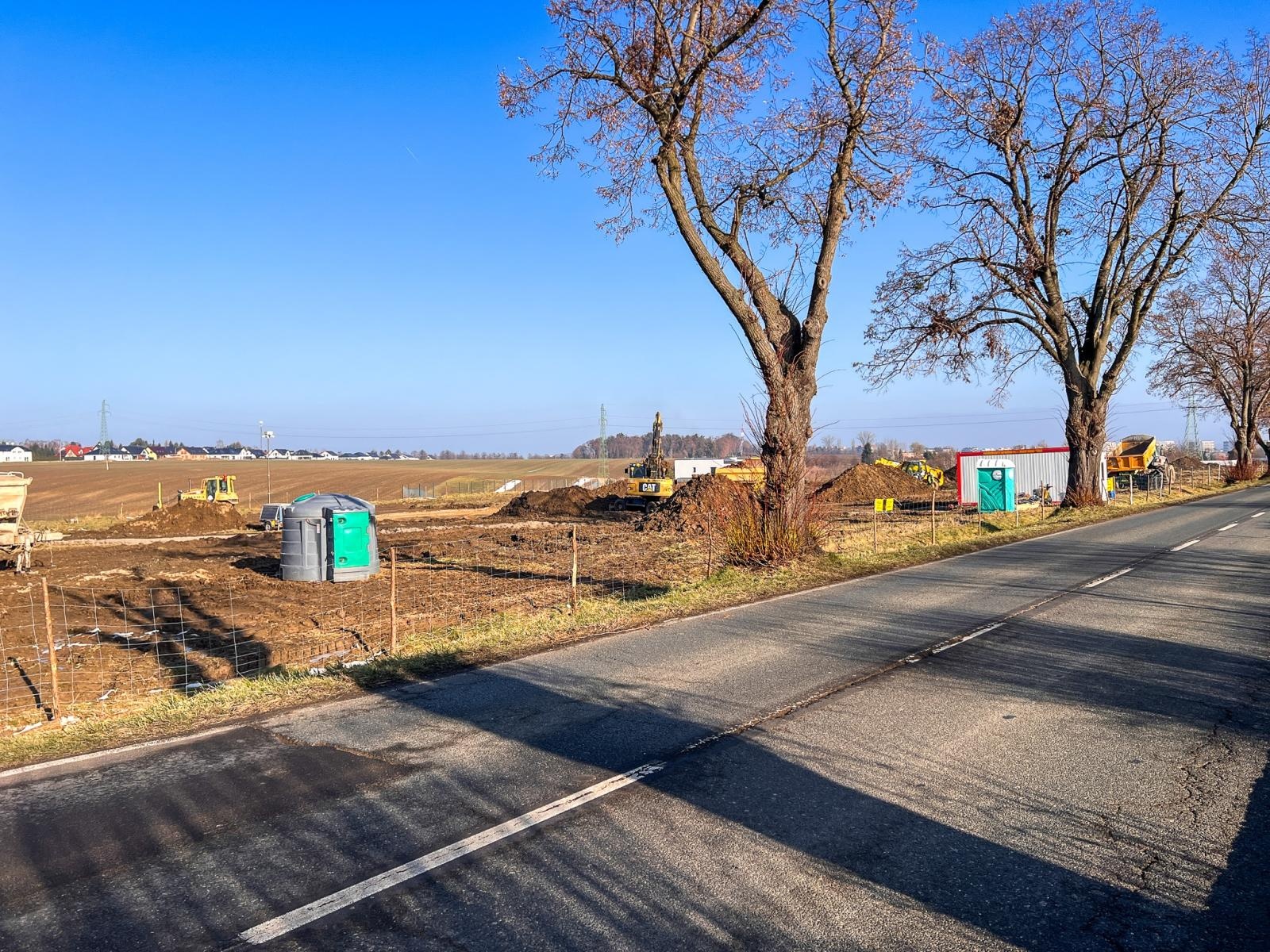 Zdjęcie w galerii na portalu naszraciborz.pl: Ruszyła budowa nowego parku handlowego w Raciborzu [FOTO i WIDEO] wiadomości z regionu