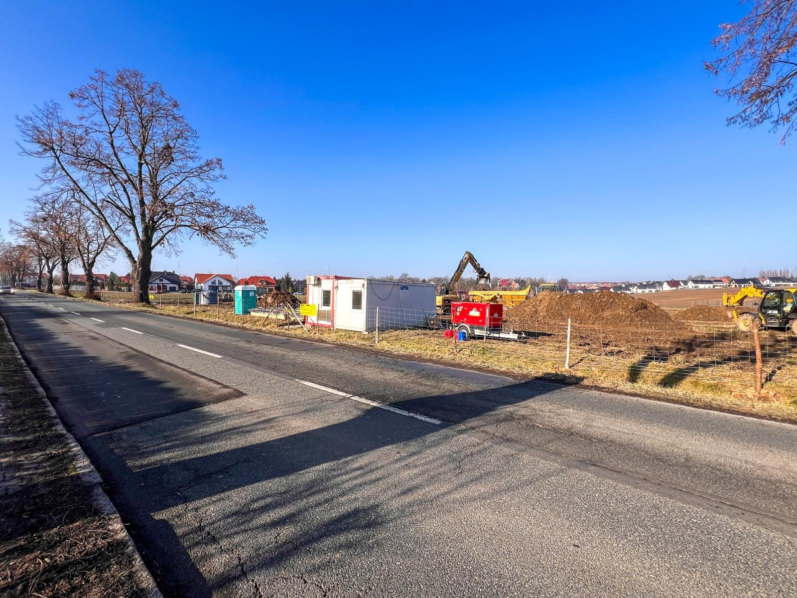 Zdjęcie w galerii na portalu naszraciborz.pl: Ruszyła budowa nowego parku handlowego w Raciborzu [FOTO i WIDEO] wiadomości z regionu