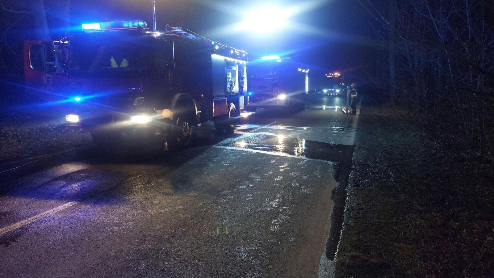 Zdjęcie w galerii na portalu naszraciborz.pl: Spłonął autobus raciborskiego PKS-u [FOTO i WIDEO] wiadomości z regionu