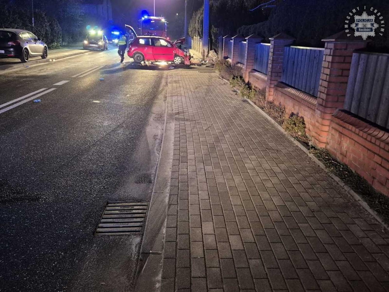 Zdjęcie w galerii na portalu naszraciborz.pl: Areszt dla 24-latka. Zbiegł z miejsca wypadku w Pawłowie wiadomości z regionu