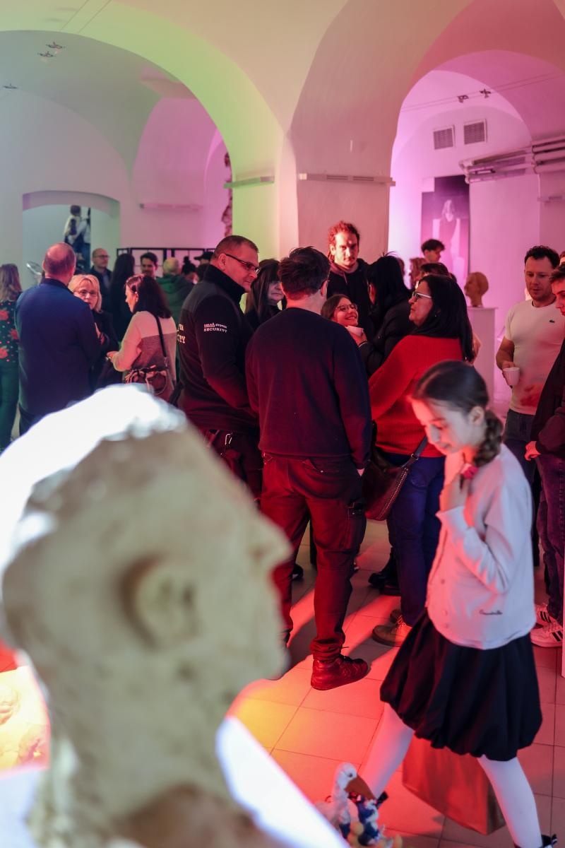 Zdjęcie w galerii na portalu naszraciborz.pl: Wernisaż wystawy Pracowni Rzeźby RCK w dawnym Labiryncie wiadomości z regionu