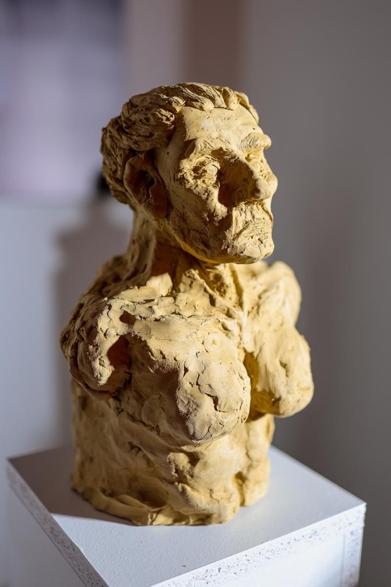 Zdjęcie w galerii na portalu naszraciborz.pl: Wernisaż wystawy Pracowni Rzeźby RCK w dawnym Labiryncie wiadomości z regionu