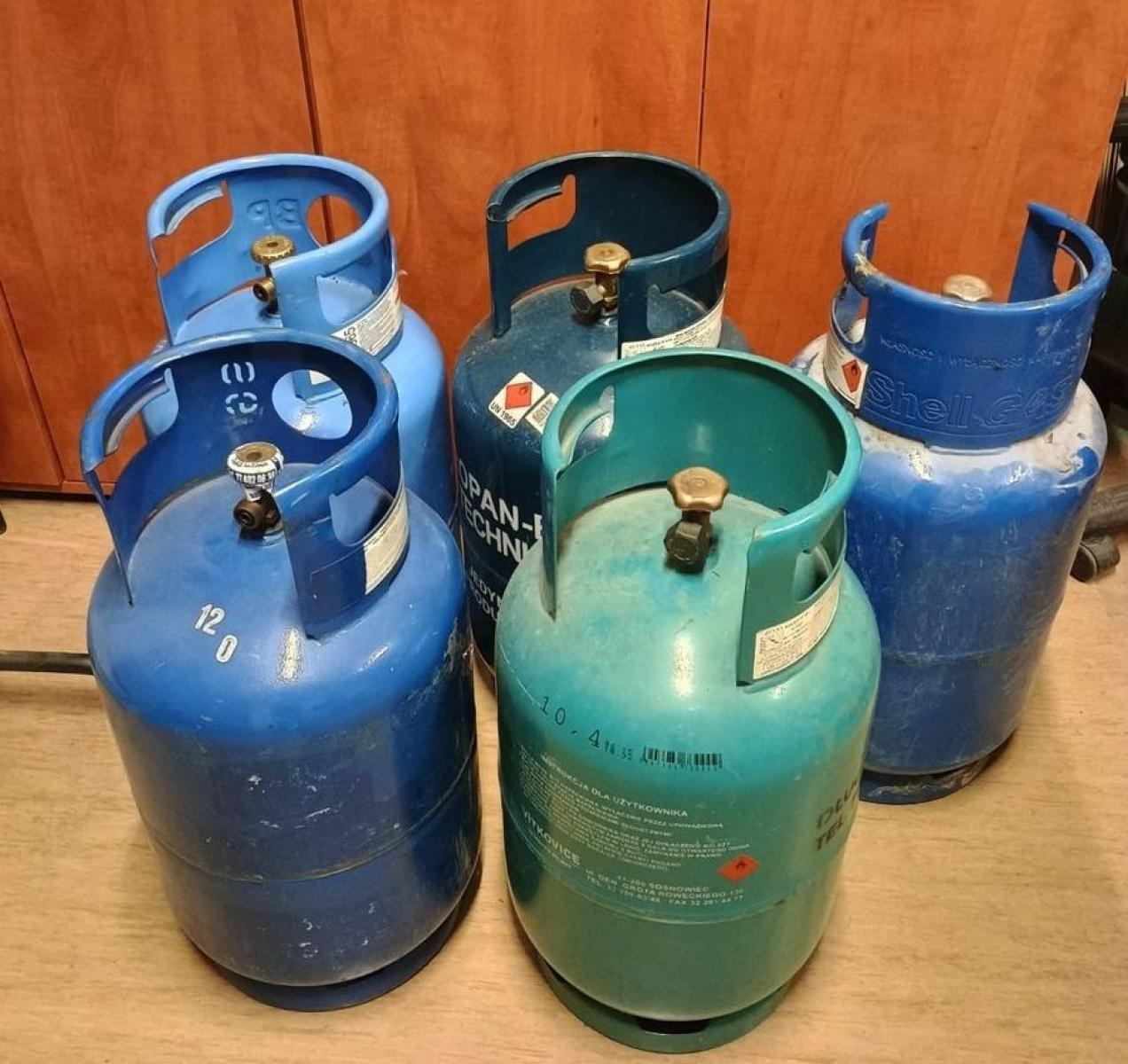 Zdjęcie w galerii na portalu naszraciborz.pl: Złodziej butli gazowych w rękach policji wiadomości z regionu