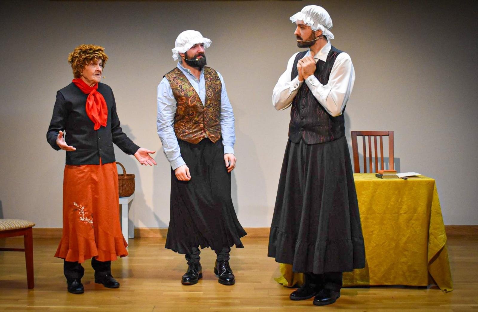 Zdjęcie w galerii na portalu naszraciborz.pl: Fredrowska komedia na deskach Raciborza wiadomości z regionu