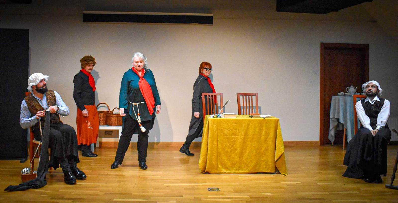 Zdjęcie w galerii na portalu naszraciborz.pl: Fredrowska komedia na deskach Raciborza wiadomości z regionu