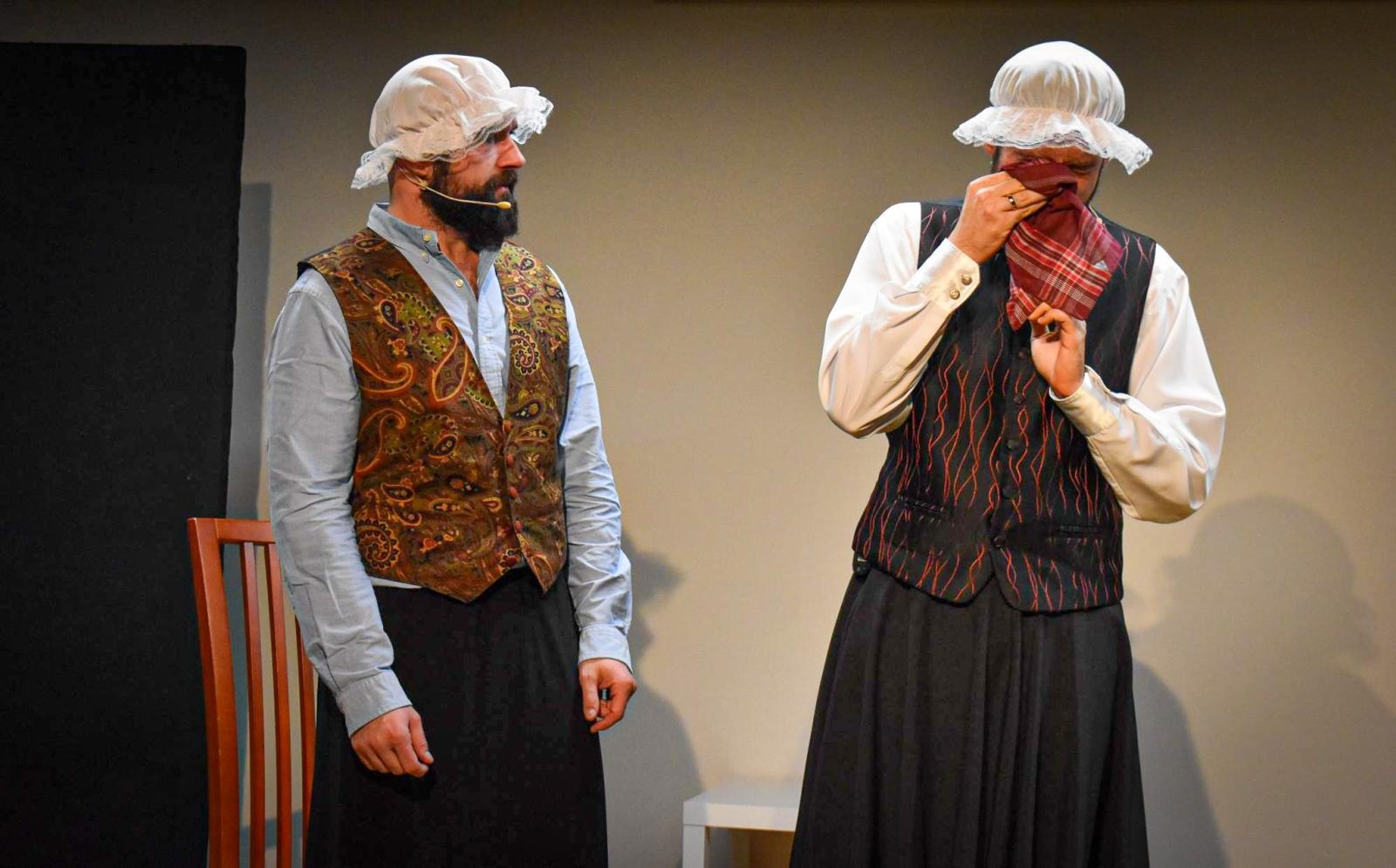 Zdjęcie w galerii na portalu naszraciborz.pl: Fredrowska komedia na deskach Raciborza wiadomości z regionu