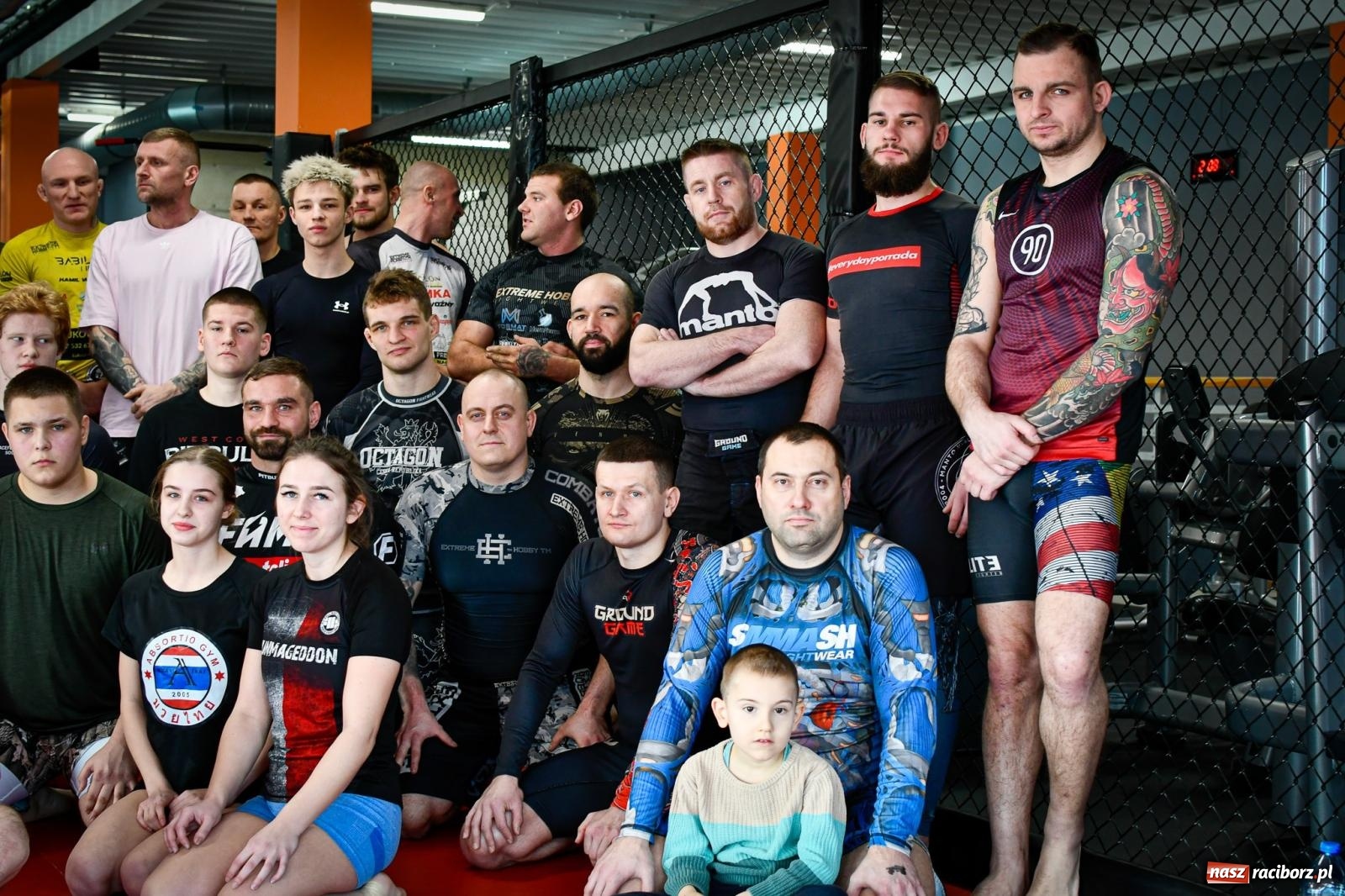 Zdjęcie w galerii na portalu naszraciborz.pl: Sparing charytatywny w Brooklyn Gym w Raciborzu wiadomości z regionu