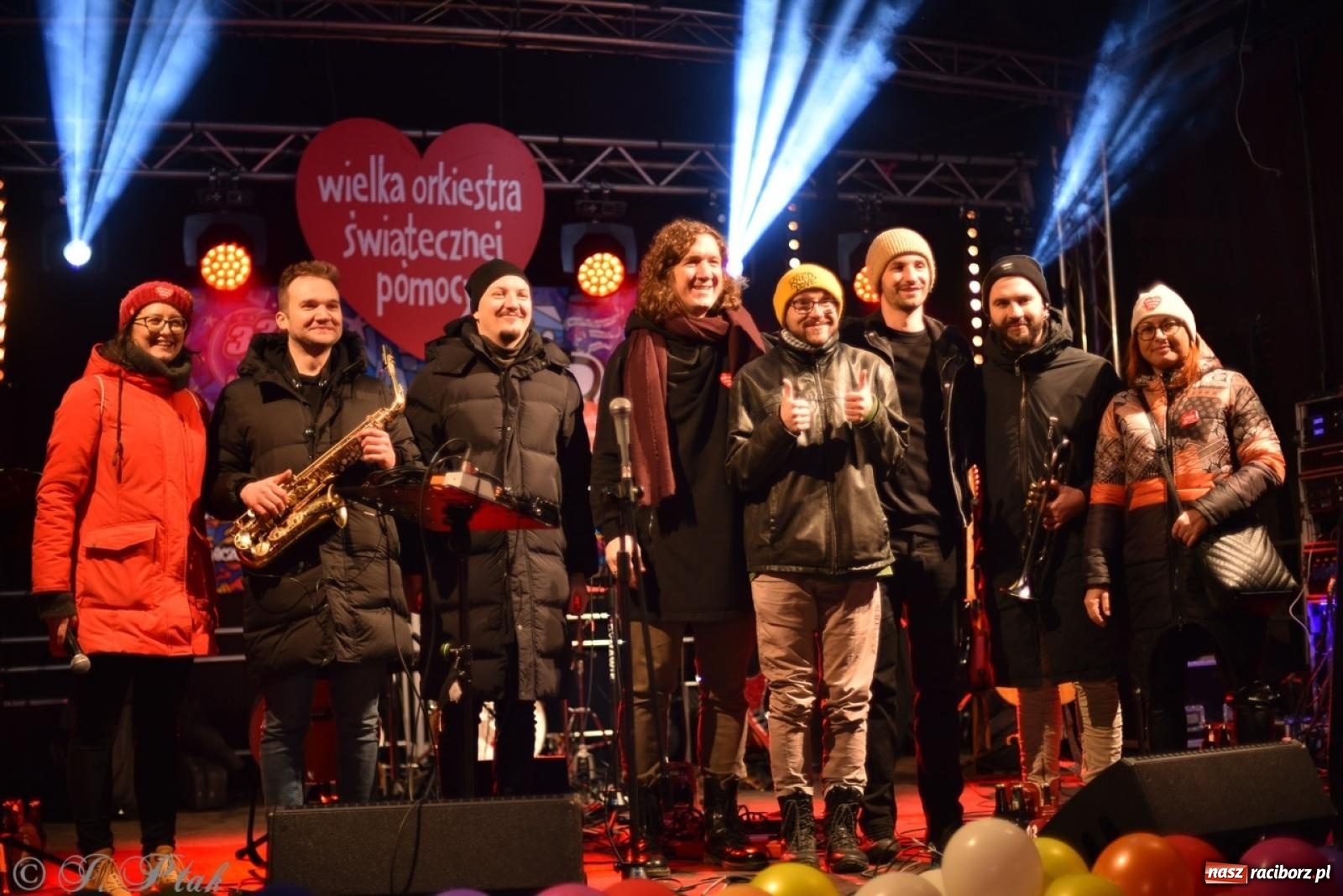 Zdjęcie w galerii na portalu naszraciborz.pl: Znów idziemy na rekord! WOŚP w Raciborzu zebrała już ponad 210 tys. zł [FOTO i WIDEO] wiadomości z regionu