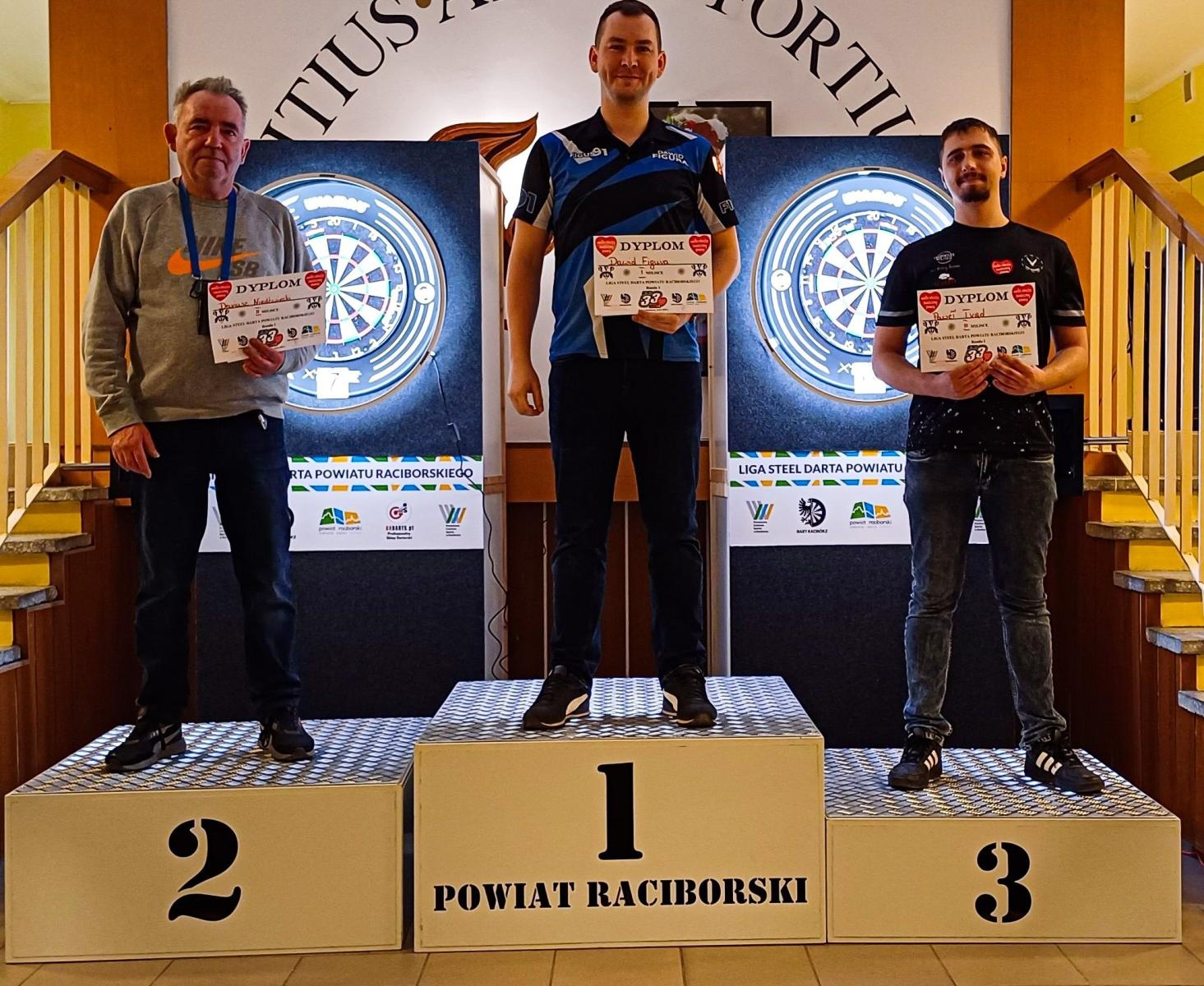 Zdjęcie w galerii na portalu naszraciborz.pl: Liga Steel Darta Powiat Raciborski: emocje, rywalizacja i wsparcie WOŚP wiadomości z regionu