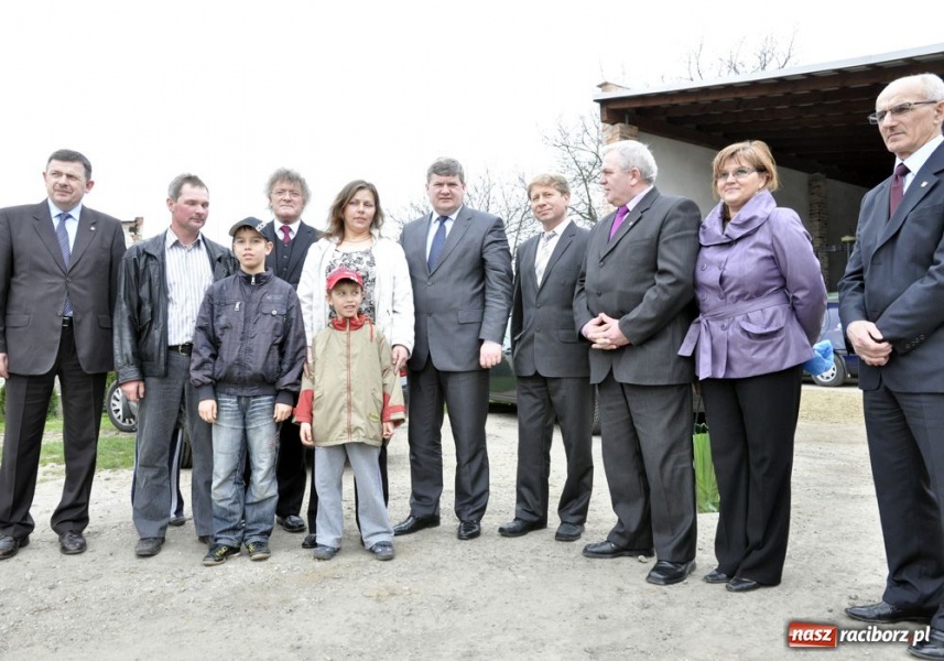 Zdjęcie w galerii na portalu naszraciborz.pl: Minister Plocke obiecuje ziemię wiadomości z regionu
