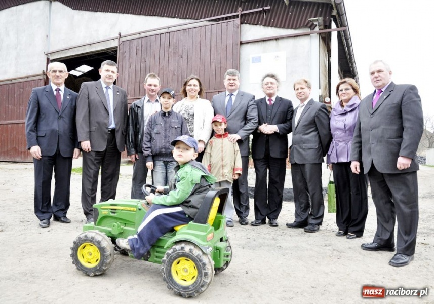 Zdjęcie w galerii na portalu naszraciborz.pl: Minister Plocke obiecuje ziemię wiadomości z regionu