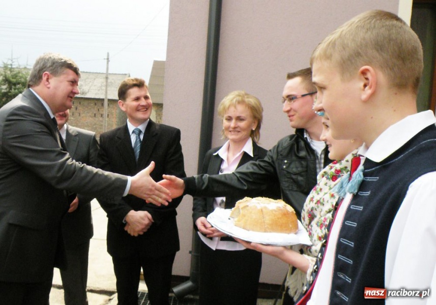 Zdjęcie w galerii na portalu naszraciborz.pl: Minister Plocke obiecuje ziemię wiadomości z regionu