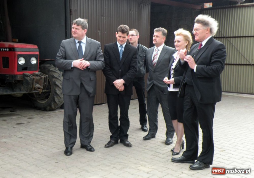 Zdjęcie w galerii na portalu naszraciborz.pl: Minister Plocke obiecuje ziemię wiadomości z regionu