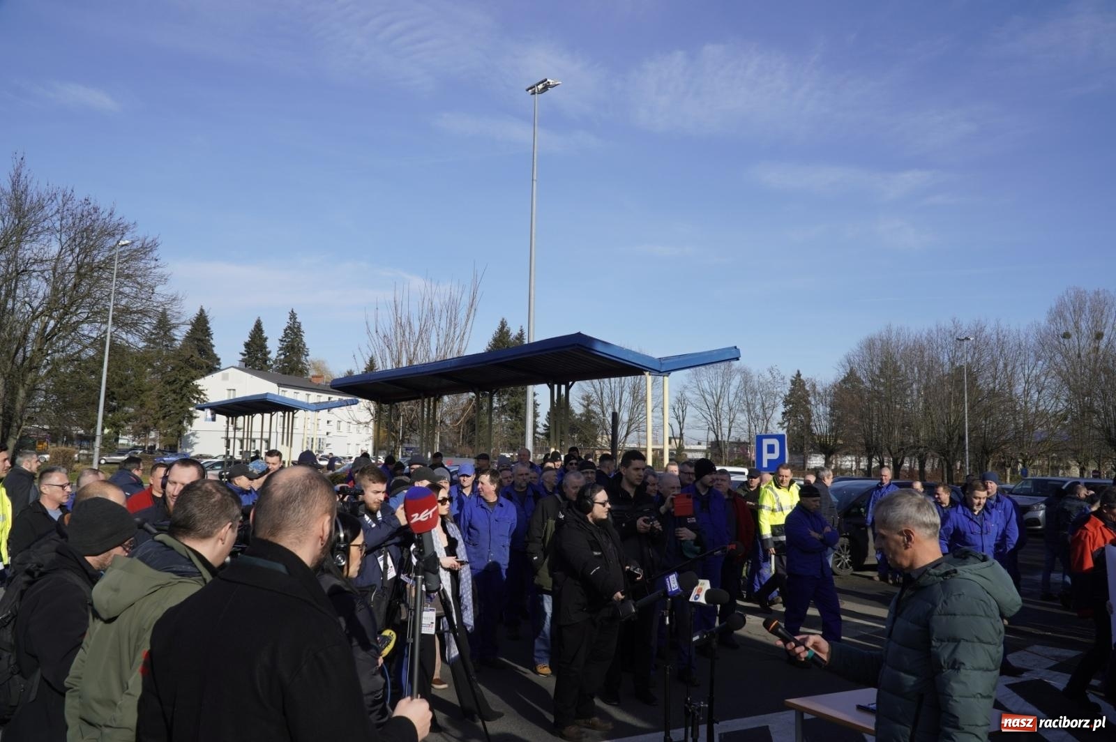 Zdjęcie w galerii na portalu naszraciborz.pl: Konferencja prasowa w Rafako. Apel do premiera Tuska o ratunek dla zakładu [FOTO i WIDEO] wiadomości z regionu