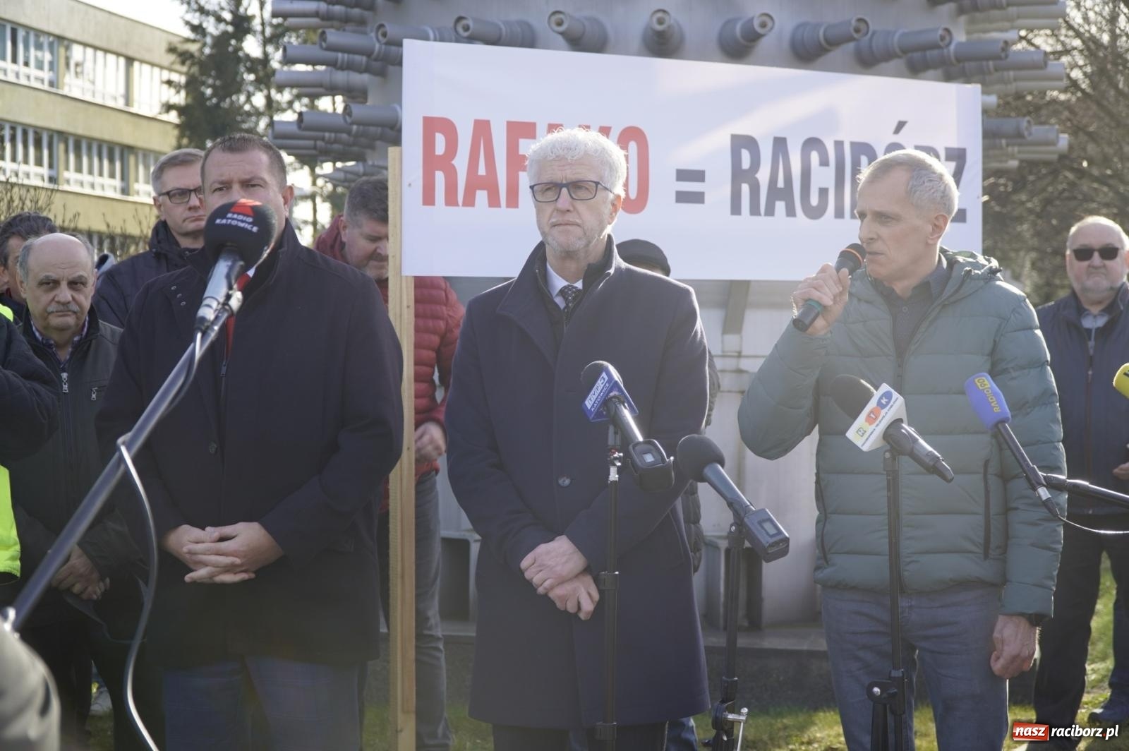 Zdjęcie w galerii na portalu naszraciborz.pl: Konferencja prasowa w Rafako. Apel do premiera Tuska o ratunek dla zakładu [FOTO i WIDEO] wiadomości z regionu