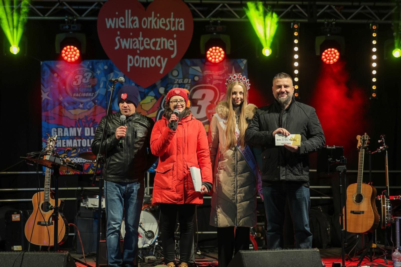 Zdjęcie w galerii na portalu naszraciborz.pl: 33. finał Wielkiej Orkiestry Świątecznej Pomocy za nami. Zobaczmy, jak wyglądał w Raciborzu wiadomości z regionu