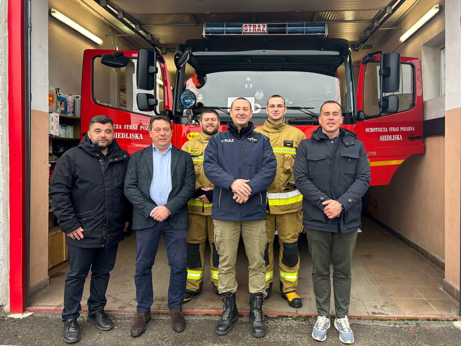Zdjęcie w galerii na portalu naszraciborz.pl: Delegacja z Sardynii. Włosi badali możliwości współpracy wiadomości z regionu
