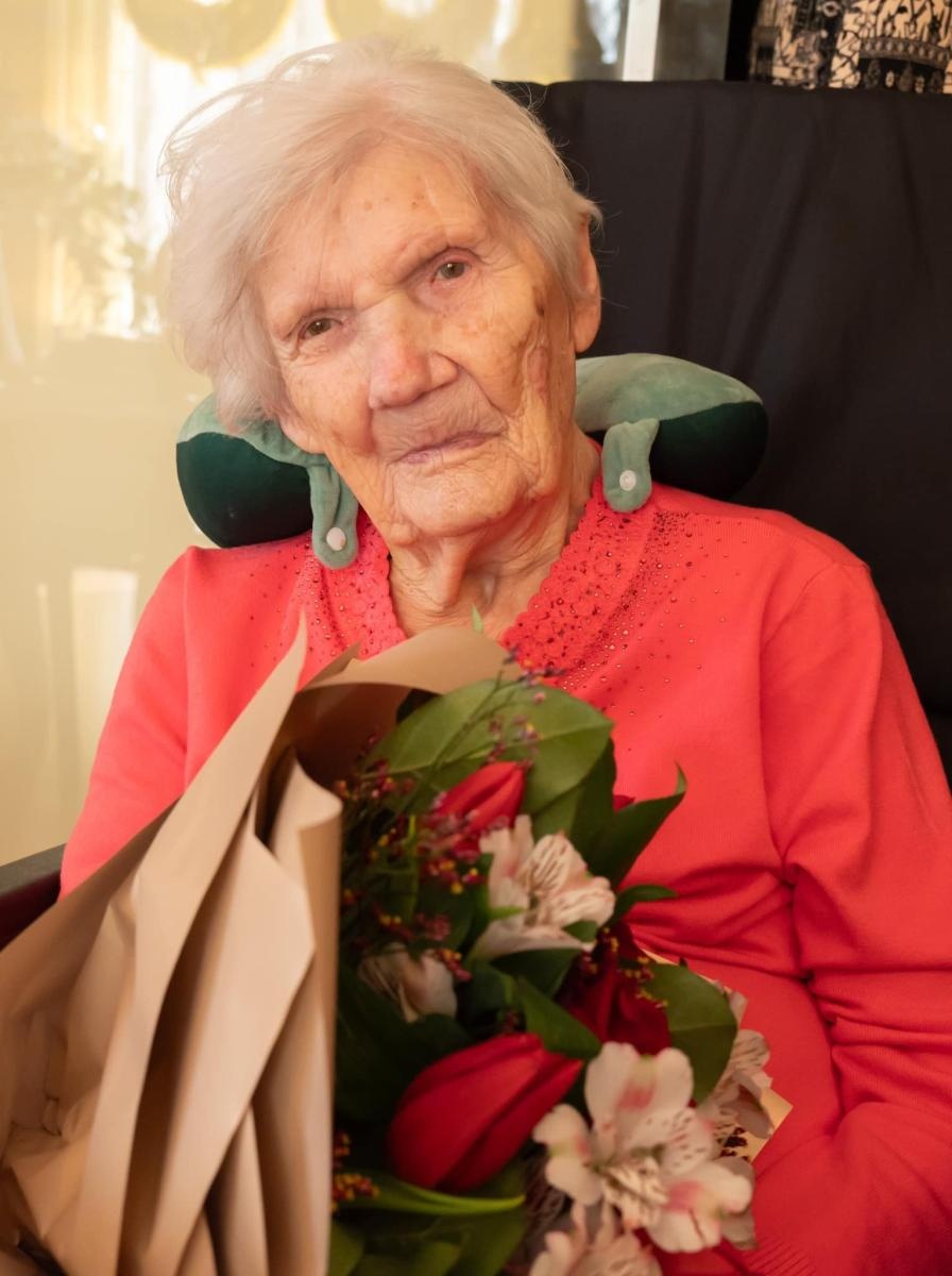 Zdjęcie w galerii na portalu naszraciborz.pl: Gmina Krzyżanowice świętuje 100-lecie urodzin Marty Gajdy wiadomości z regionu