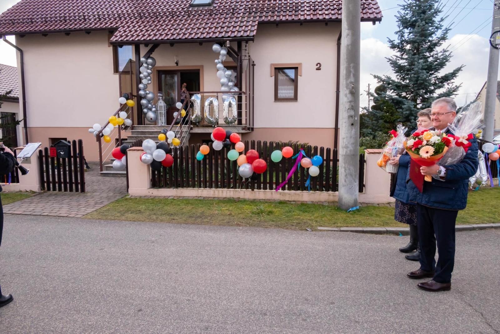 Zdjęcie w galerii na portalu naszraciborz.pl: Gmina Krzyżanowice świętuje 100-lecie urodzin Marty Gajdy wiadomości z regionu