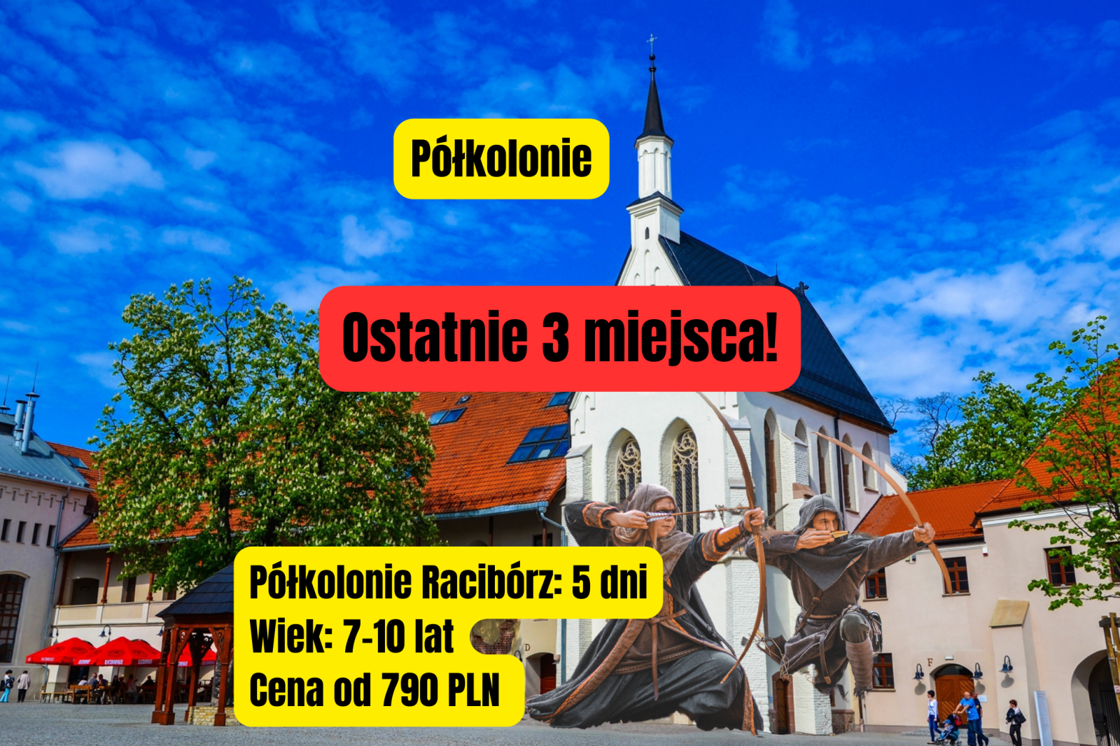 Zdjęcie w galerii na portalu naszraciborz.pl: Średniowieczne Półkolonie w Zamku Piastowskim. Ostatnie 3 miejsca!  wiadomości z regionu