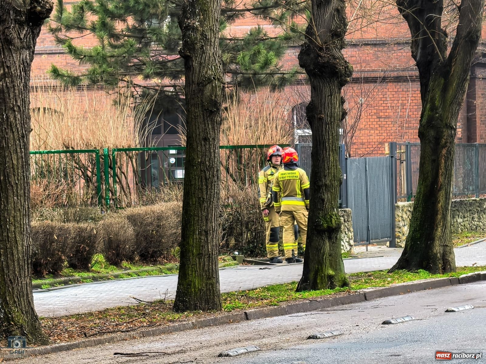 Zdjęcie w galerii na portalu naszraciborz.pl: Alarm bombowy w CKZiU nr 1 w Raciborzu wiadomości z regionu