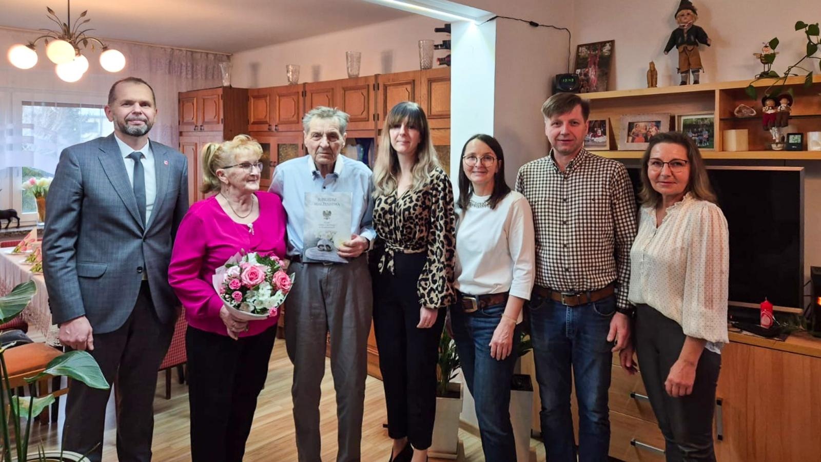 Zdjęcie w galerii na portalu naszraciborz.pl: Diamentowe gody w Borucinie wiadomości z regionu