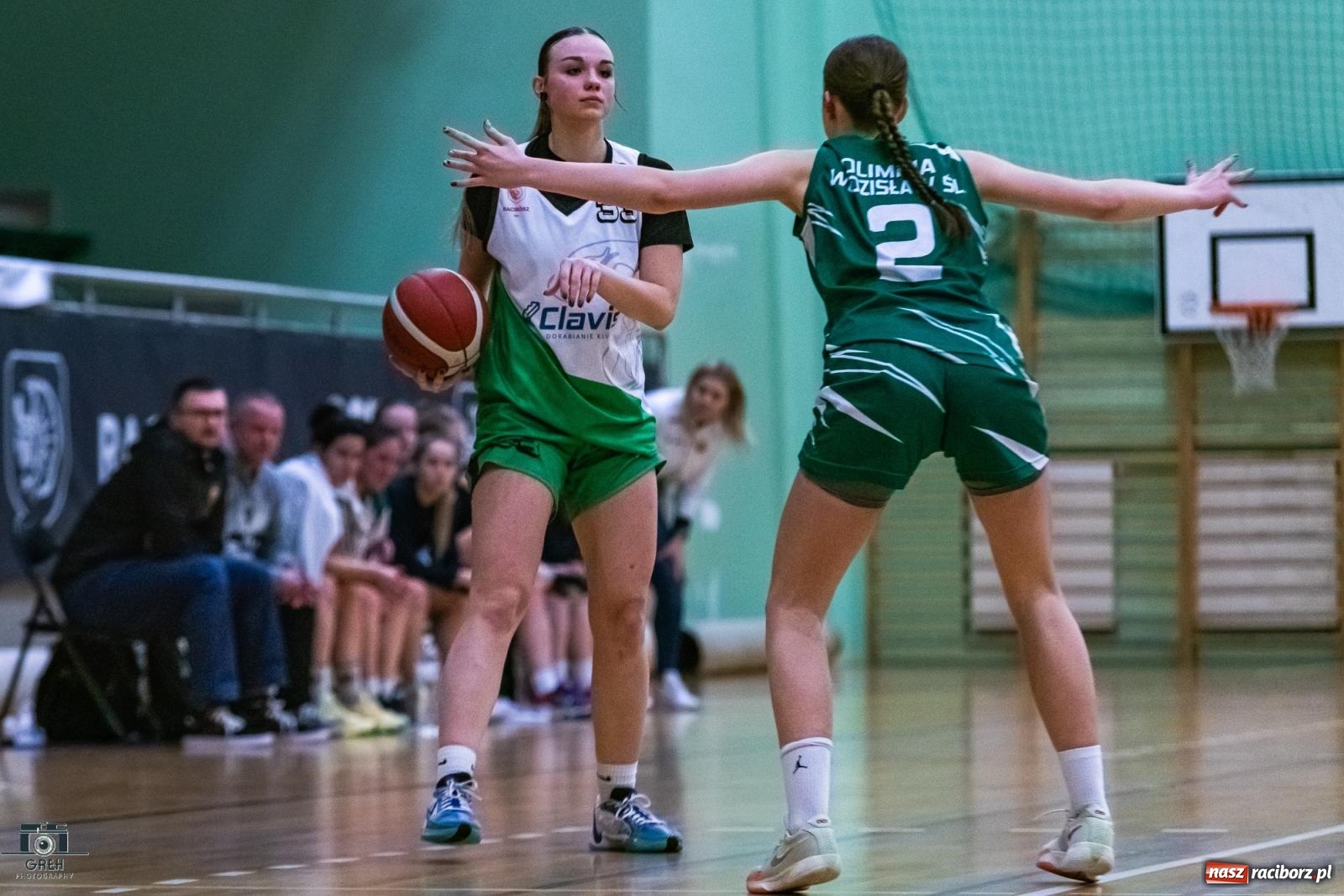 Zdjęcie w galerii na portalu naszraciborz.pl: Koszykarskie derby regionu dla wodzisławskiej Olimpii [FOTO i WIDEO] wiadomości z regionu