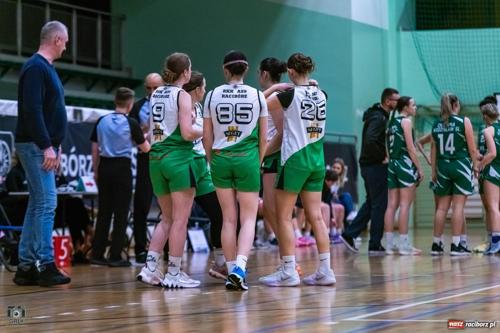 Zdjęcie w galerii na portalu naszraciborz.pl: Koszykarskie derby regionu dla wodzisławskiej Olimpii [FOTO i WIDEO] wiadomości z regionu